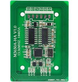 IC-kaartlezermodule RFID hoge frequentie contactloos S50 lees- en schrijfinductie seriële poort RS232 TTL