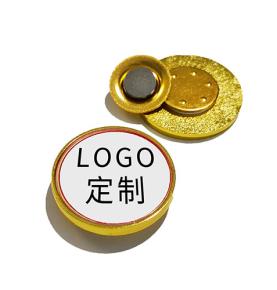 NFC anti-metaal magnetische badge ronde badge roestvrij staal magneet slimme inductie onderneming broche