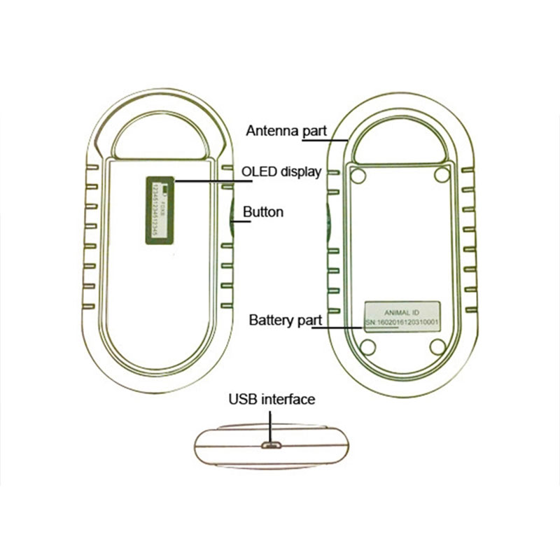 RFID Glass Tag Reader 5