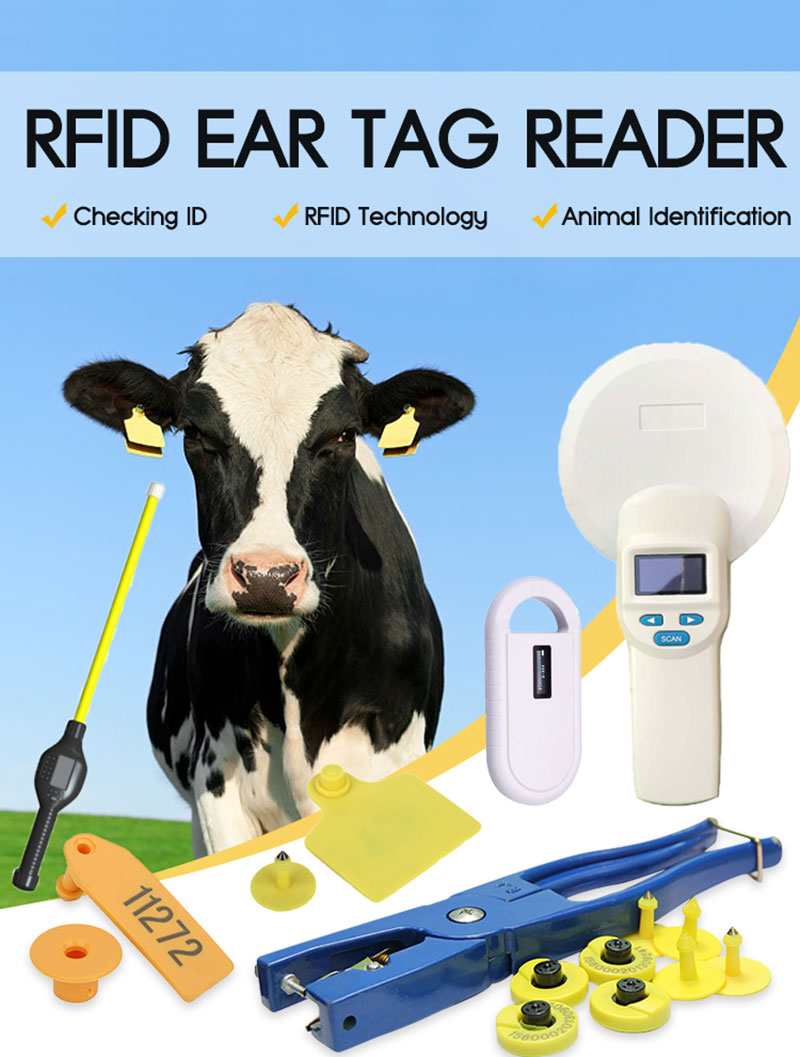 134,2Khz lage frequentie dier RFID-taglezer