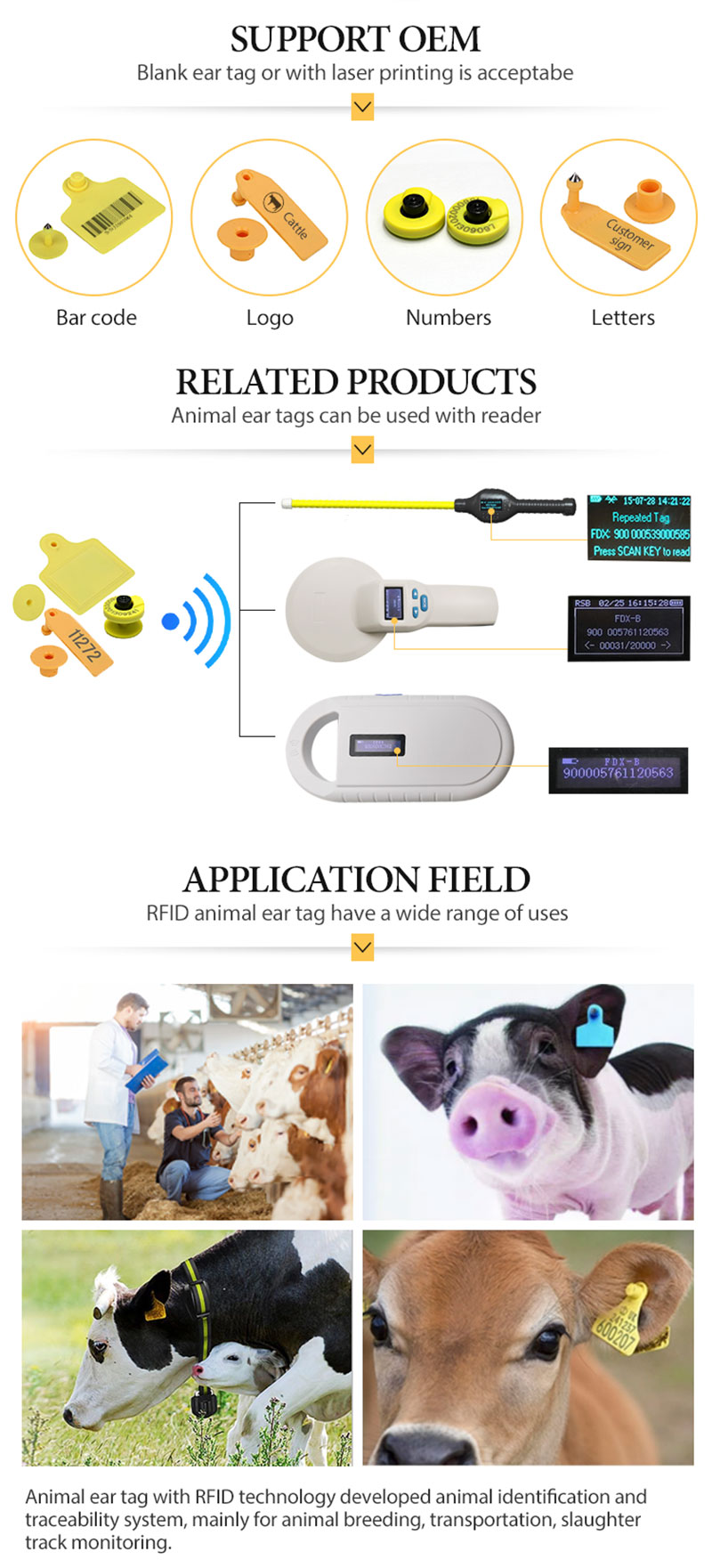 134,2Khz lage frequentie dier RFID-taglezer 3