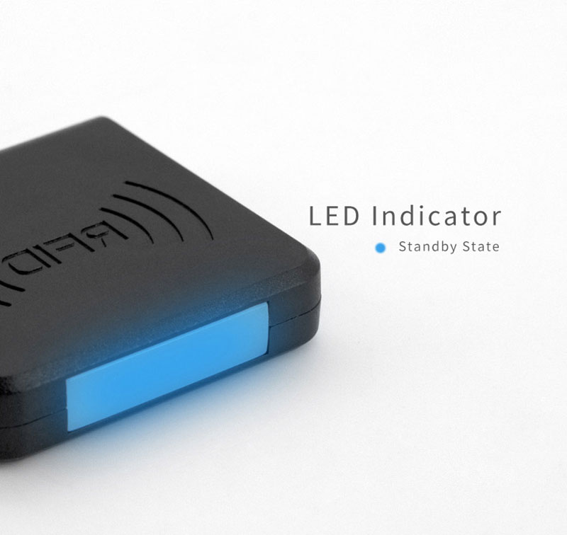 Frequentie 13,56 MHz Android-telefoon Microchip RFID-lezer 8