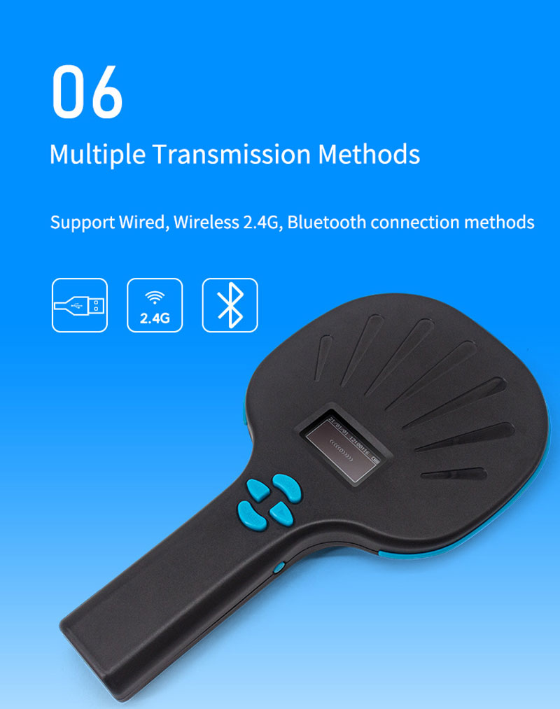 Multifunctionele handheld RFID Animal Tags Reader 7