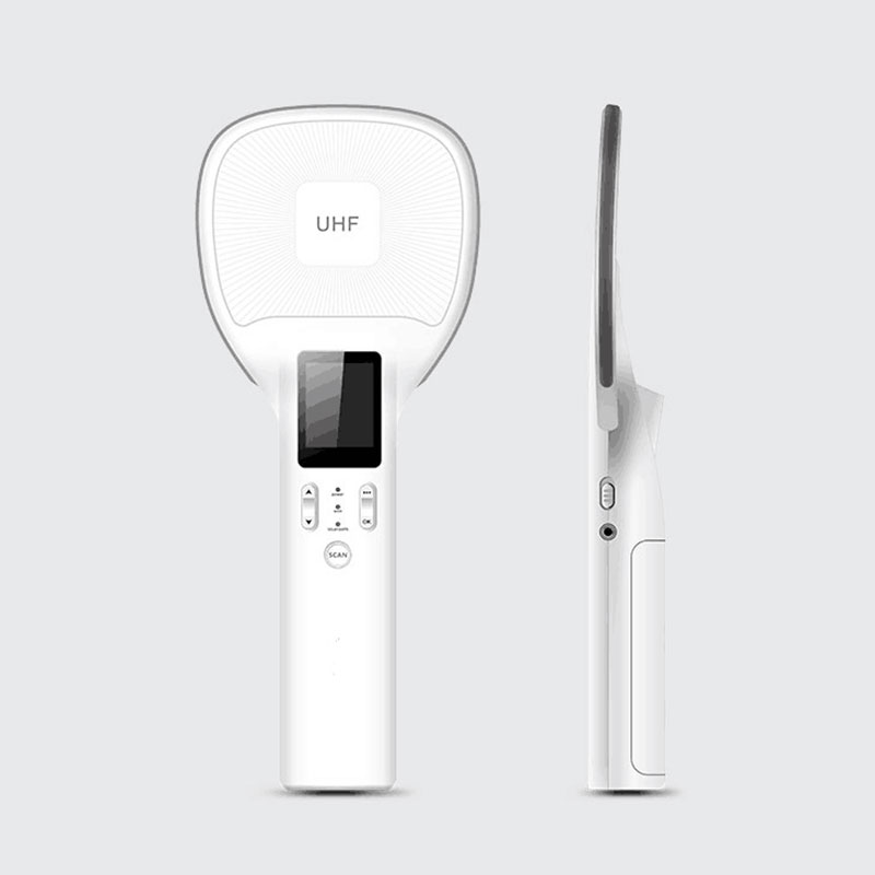 Draagbare passieve RFID-barcodescanner UHF-handheld NFC RFID-lezer 4