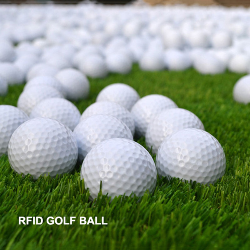 Hot Sale 2-laags bal RFID UHF golfbal met chip Alien H3 voor tracking en beheer2