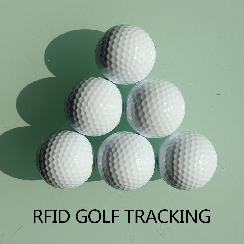 Hot Sale 2-laags bal RFID UHF golfbal met chip Alien H3 voor tracking en beheer3