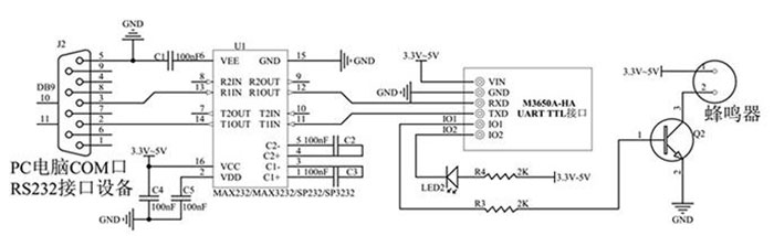 IC-kaartlezermodule RFID hoge frequentie contactloos S50 lezen en schrijven inductie seriële poort RS232 TTL 2