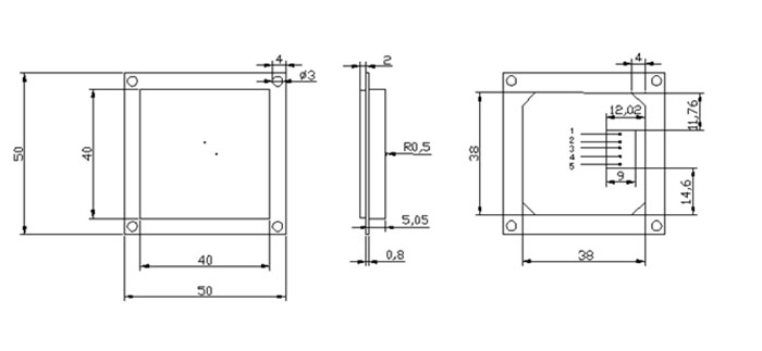 RFID-lezer UHF-module uhf-kaartlezer identificatieafstand 3 meter TTL naar USB-interface 915 MHz Europese norm2