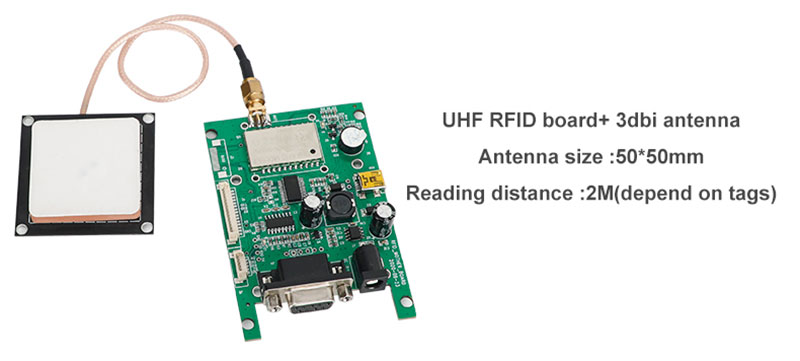 Enkelkanaals RFID-lezermodule UHF radiofrequentie-identificatie mobiele telefoon computer ingebedde UHF kaartlezer module5