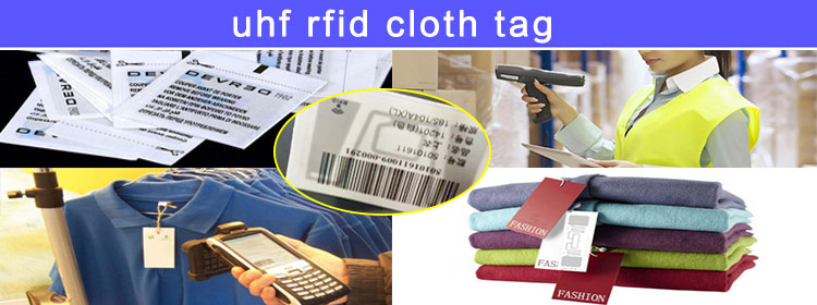 UHF rfid anti-diefstal tag RFID kledinglabel voor kledingbeheer