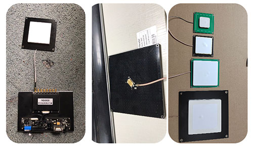 915 circulaire polarisatie UHF rfid keramische antenne PCB lange afstand SMA/TNC connector UHF lezer antenne 4