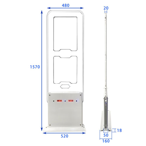 RFID-vergadering aanmelden en aanwezigheid smart gate