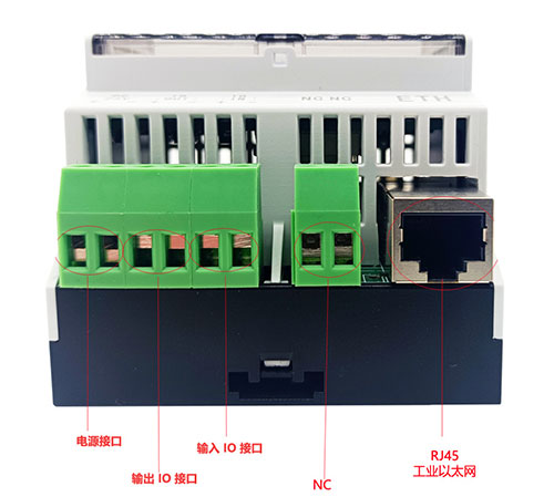 Modbus TCP vierkanaals hoogfrequente industriële RFID-lezer precisiegereedschap automatische productielijn kaartlezer 6