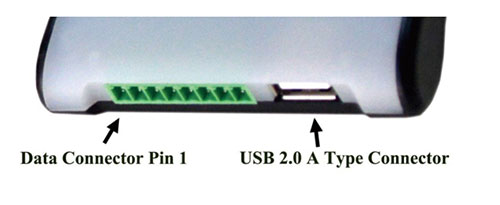 Seriële poort Wigand communicatie 2dBi desktop UHF RFID tag lezer UHF lezer 3