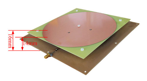 8dBi circulair gepolariseerde antenne (190 disk OSP) slimme container UHF anti-jamming UHF lezerantenne 5