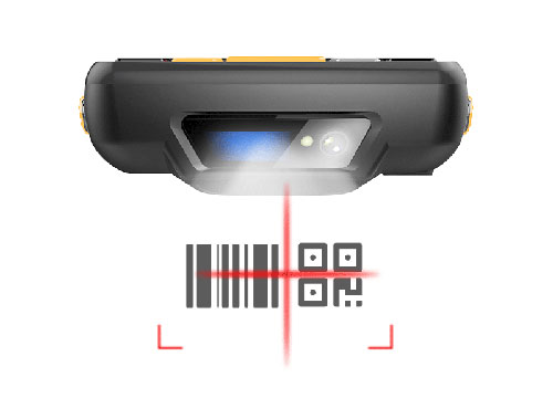 Industriële barcodescanning PDA NFC magazijninventaris ERP WMS barcodescanning handheld