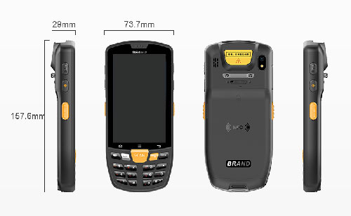 Industriële barcodescanning PDA NFC magazijninventaris ERP WMS barcodescanning handheld 3