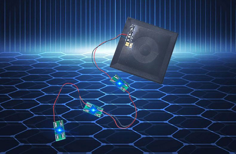 NFC inductie lichtgevende chip passief lichtgevende label heldere smartcard radiofrequentie multi-lichtlabel 13,56 MHZ 2