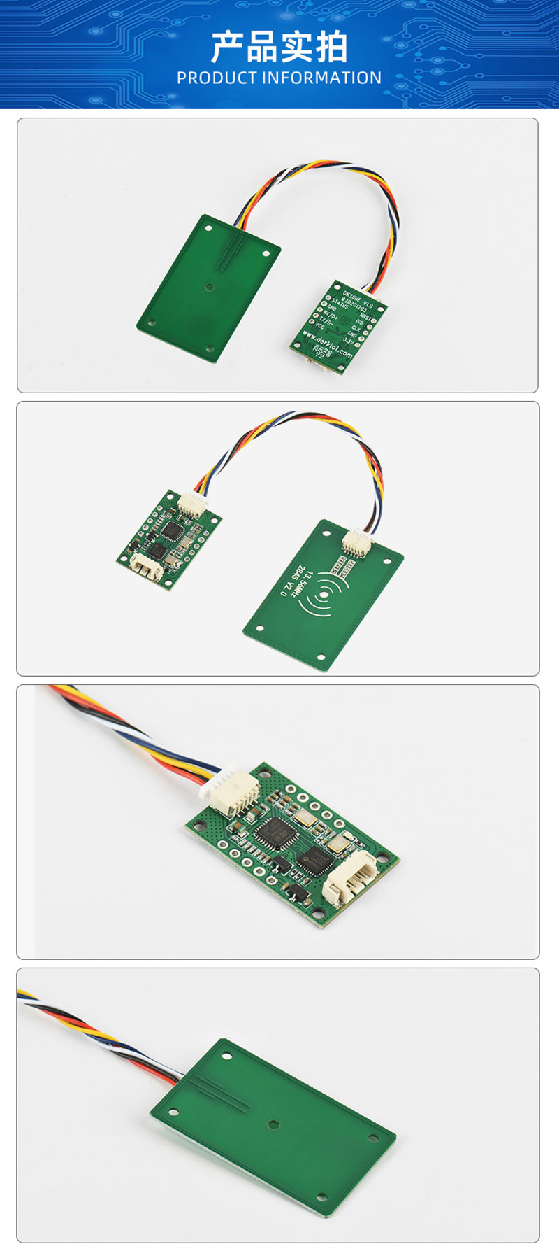 ID-kaart herkenningsmodule hoge gevoeligheid NFC-module fabrikant levert RFID IC-kaartleesinductiemodule 2