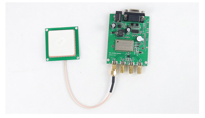 rfid ultra hoge frequentie module vier kanaals UHF internationale universele radiofrequentie identificatie lezer module vier antenne module 7